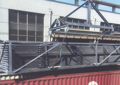 為南通蘇電能源環保物資有限公司生產的臺灣南亞錦興廠低溫省煤器